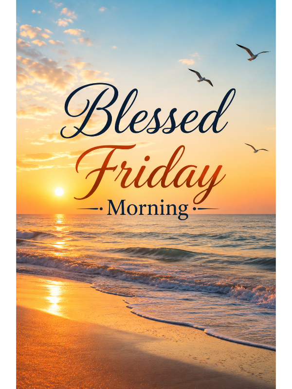 Blessed Friday Morning
