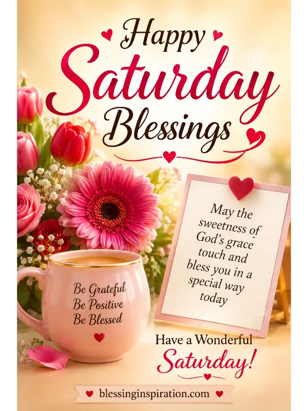 Cute Saturday Blessings