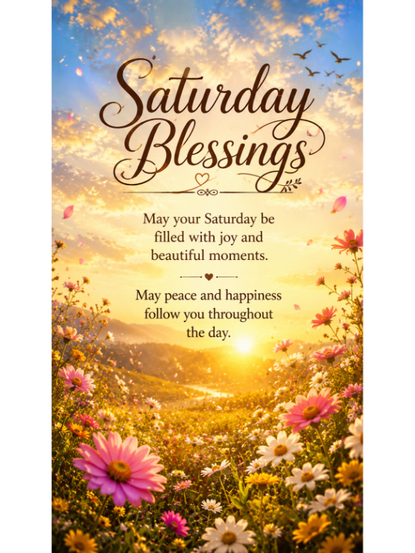 Delightful Saturday Blessings