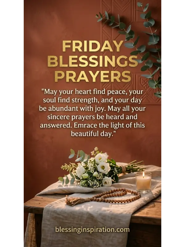 Friday Blessings Prayers