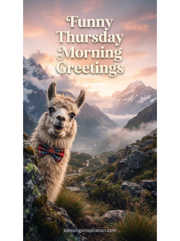 Funny Thursday Morning Greetings

