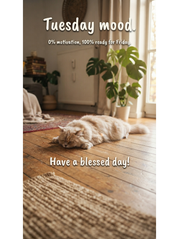 Funny Tuesday Blessings and Messages
