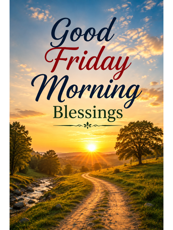 Good Friday Morning Blessings
