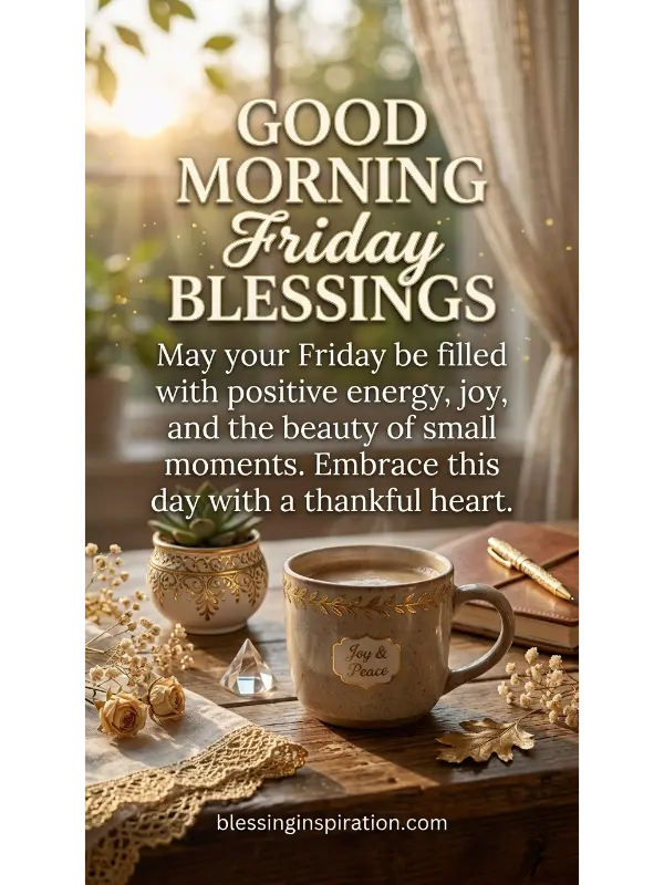 Good Morning Friday Blessings Images