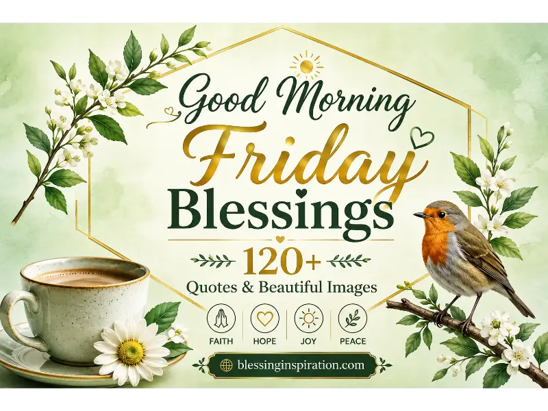 Good Morning Friday Blessings