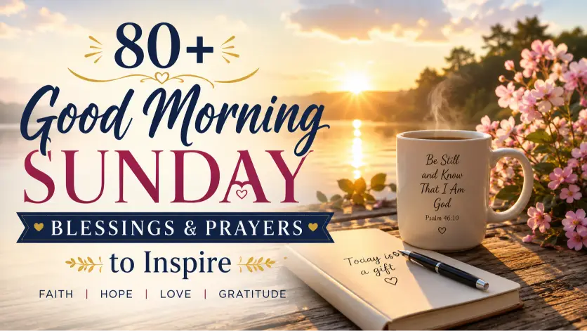 Good Morning Sunday Blessings