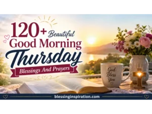 Good Morning Thursday Blessings