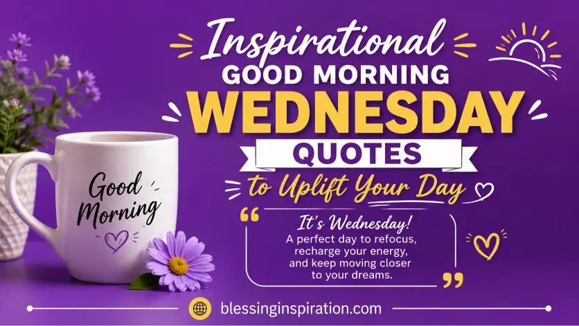 Good Morning Wednesday Inspiration

