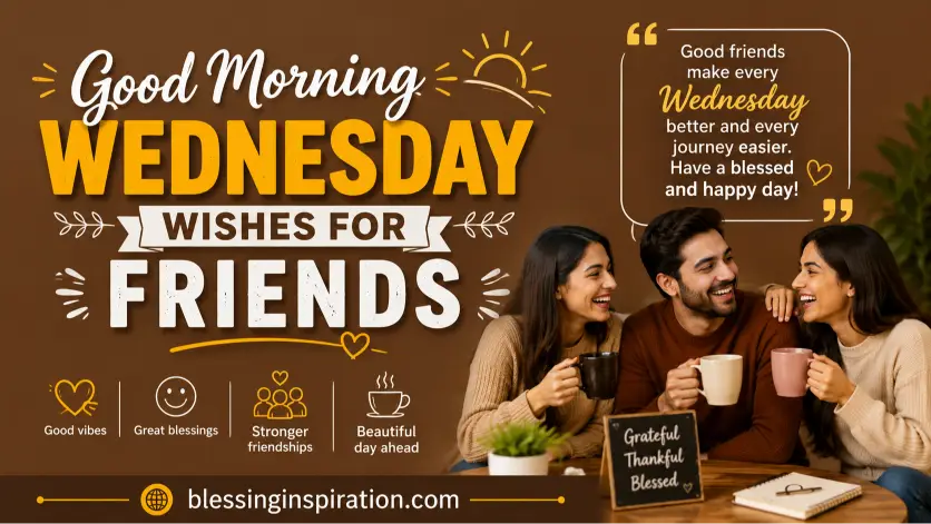 Good Morning Wednesday Wishes for Friends