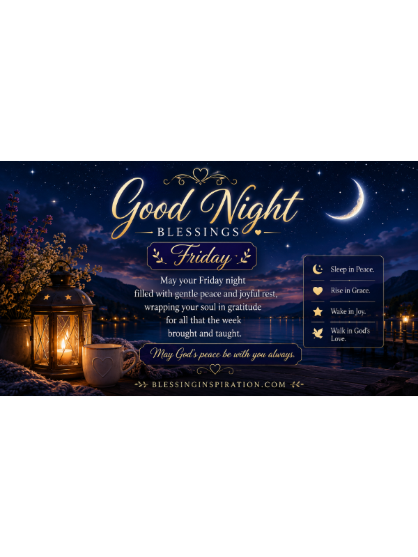 Good Night Blessing