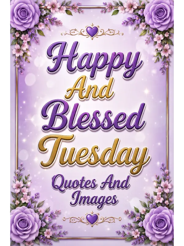 Happy And Blessed Tuesday Quotes And Images 