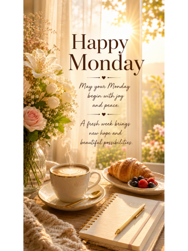 Happy Monday, Good Morning
