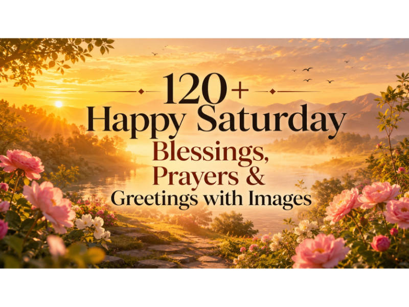 Happy Saturday Blessings