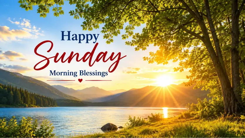 Happy Sunday Morning Blessings