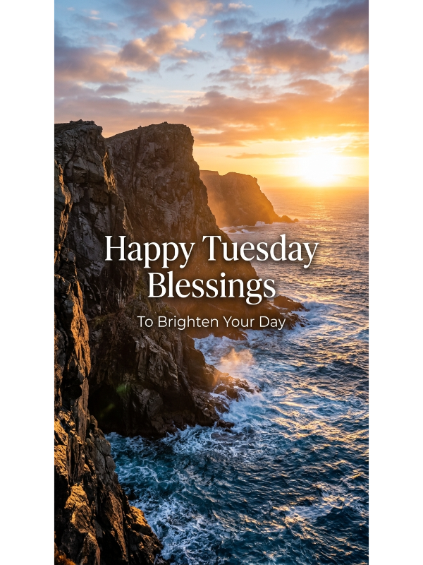 Happy Tuesday Blessings to Brighten Your Day
