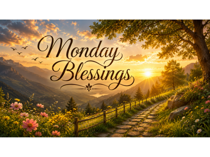 Inspirational Monday Morning Blessings