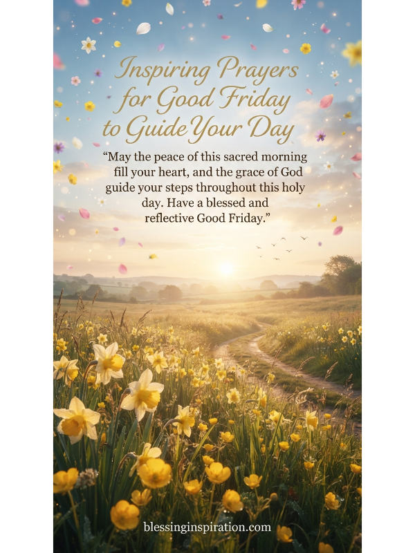 Inspiring Prayers for Good Friday to Guide Your Day