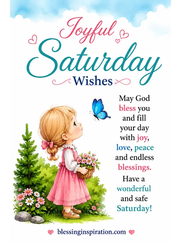 Joyful Saturday Wishes