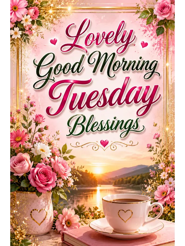 Lovely Good Morning Tuesday Blessings
