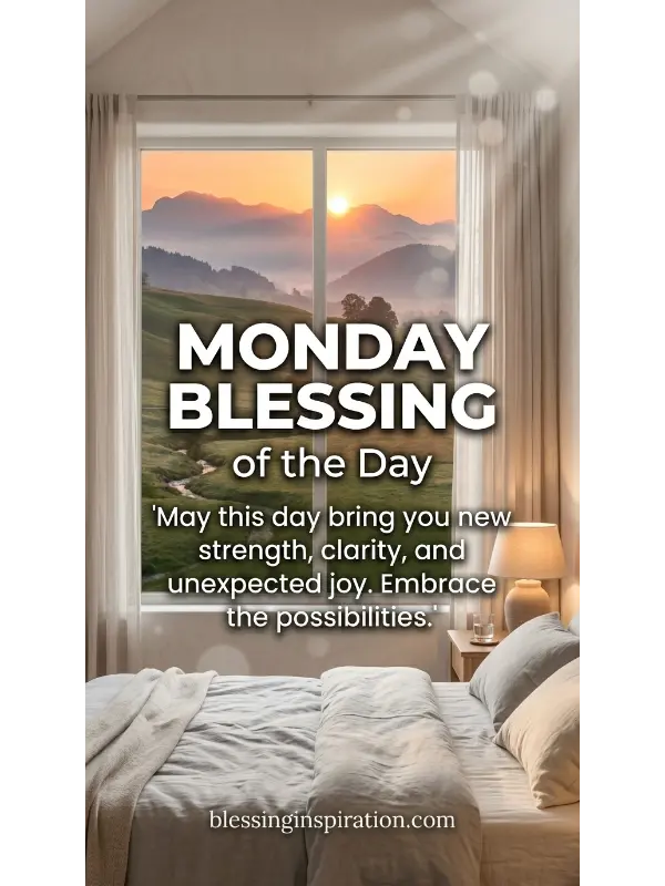 Monday Blessing of the Day