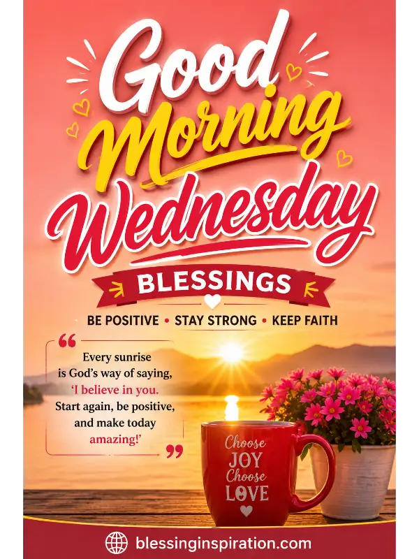Positive Good Morning Wednesday