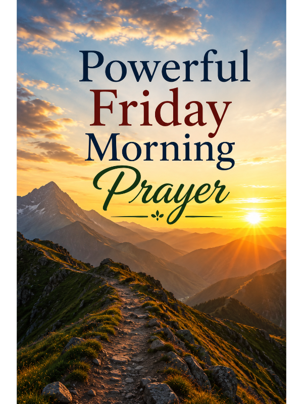 Powerful Friday Morning Prayer
