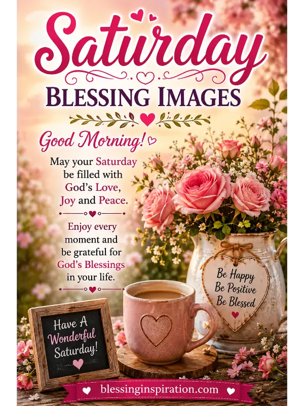 Saturday Blessing Images