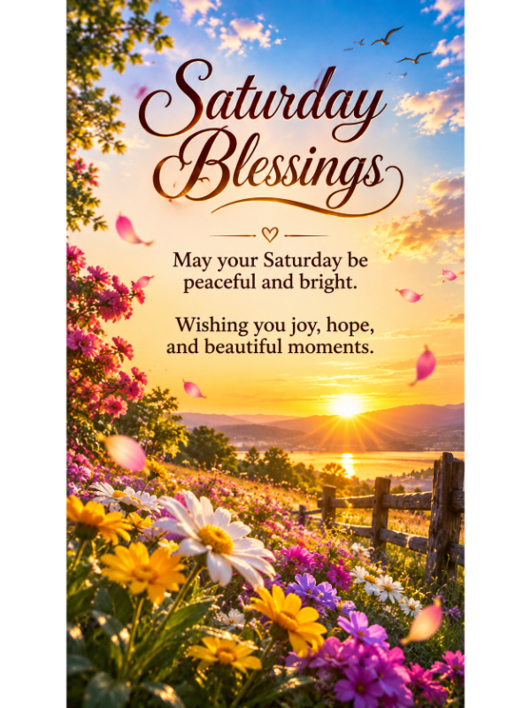 Short Saturday Blessings Quotes