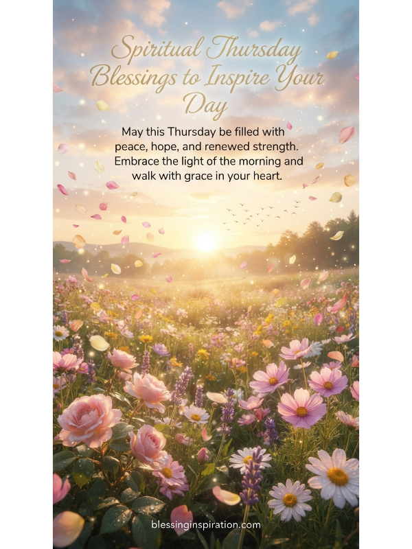 Spiritual Thursday Blessings to Inspire Your Day