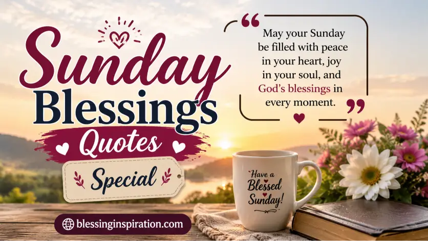 Sunday Blessings Quotes Special