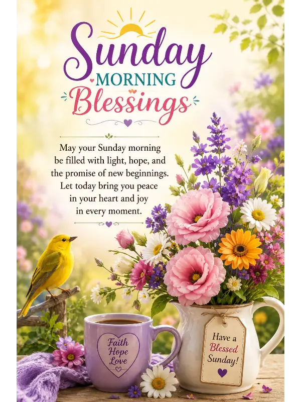 Sunday Morning Blessings