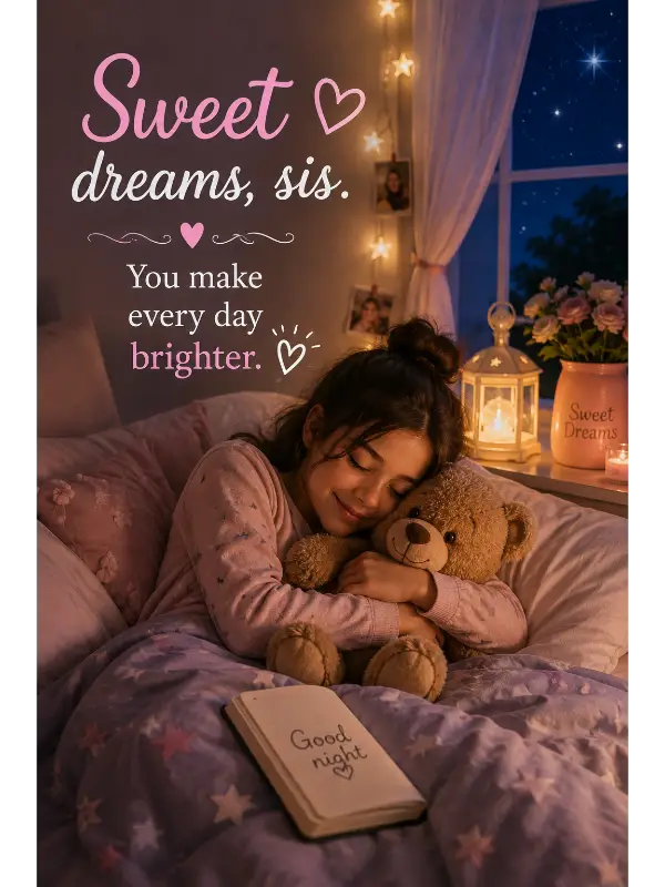 sweet dreams sis