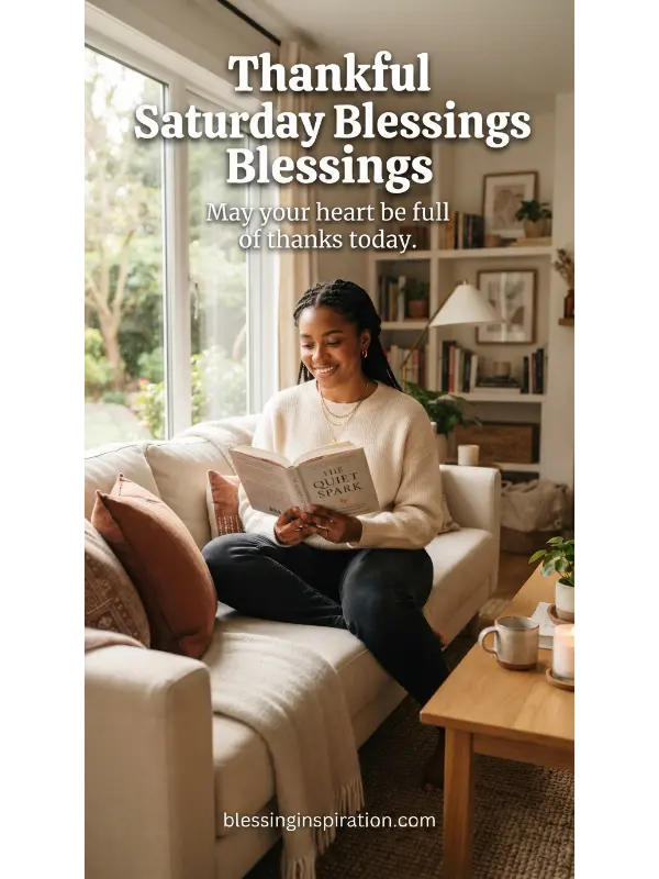 Thankful Saturday Blessings African American