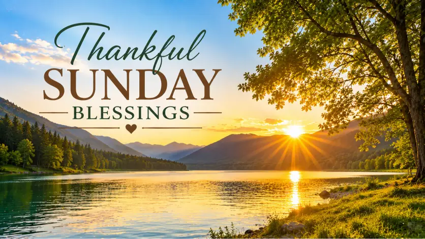 Thankful Sunday Blessings