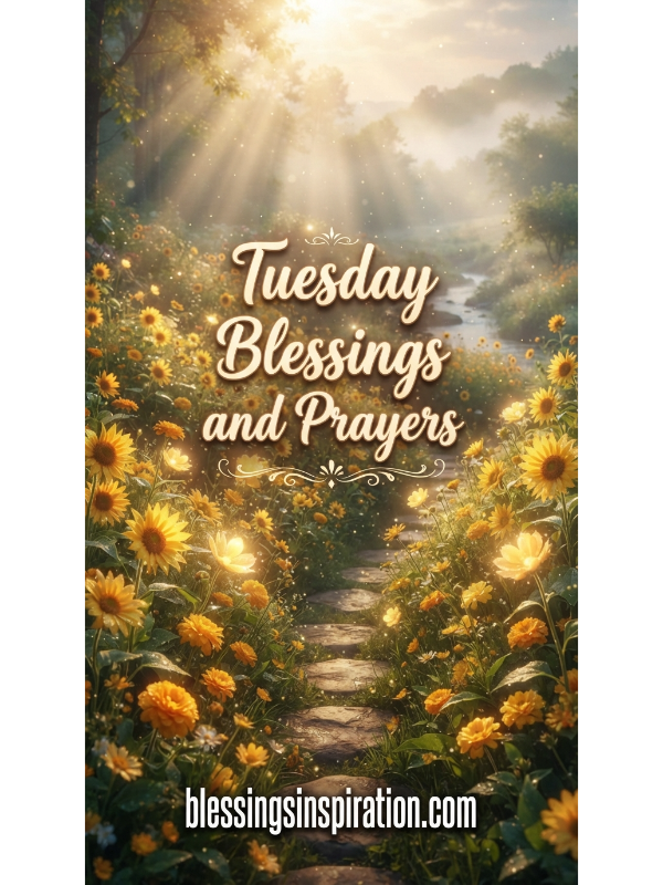Tuesday Blessings and Prayers