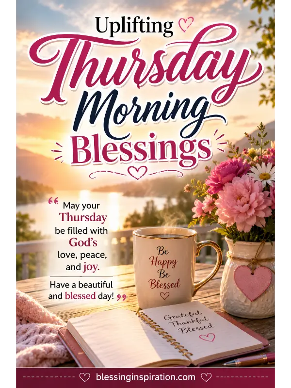 Uplifting Thursday Morning Blessings