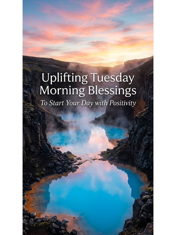 Uplifting Tuesday Morning Blessings to Start Your Day with Positivity
