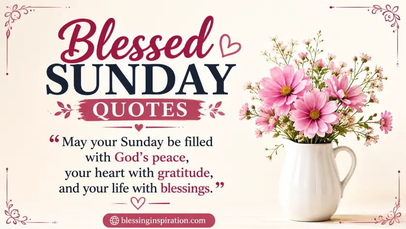 blessed sunday quotes