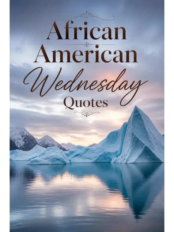 African American Wednesday Quotes