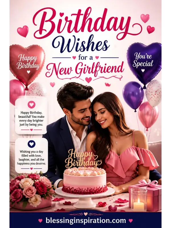 Birthday Wishes for a New Girlfriend
