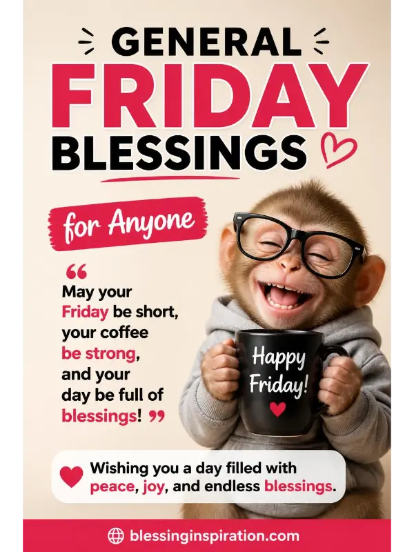 General Friday Blessings for Anyone