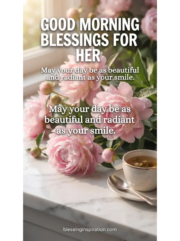 Good Morning Blessings For Her