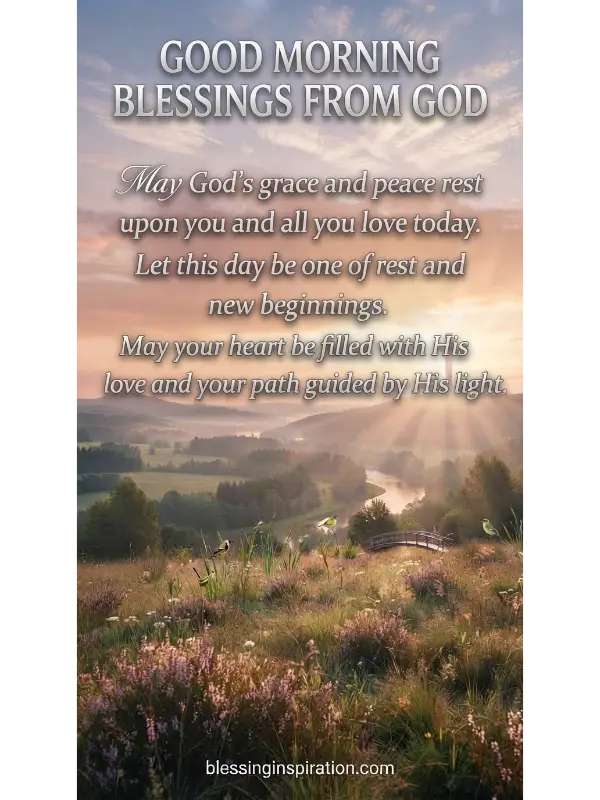 Good Morning Blessings From God