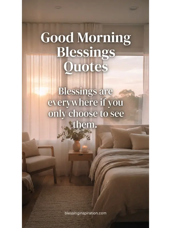 Good Morning Blessings Quotes