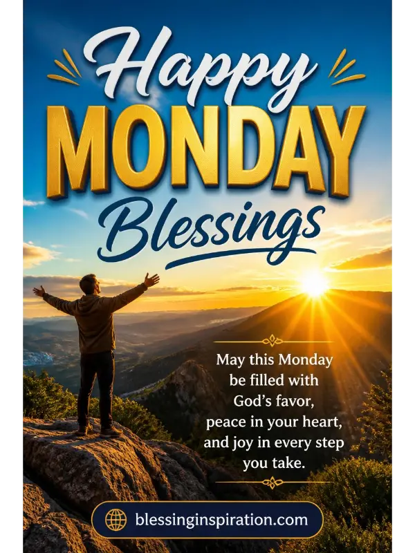 Happy Monday Blessings