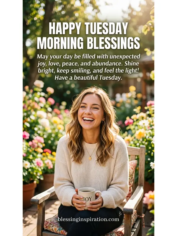 Happy Tuesday Morning Blessings