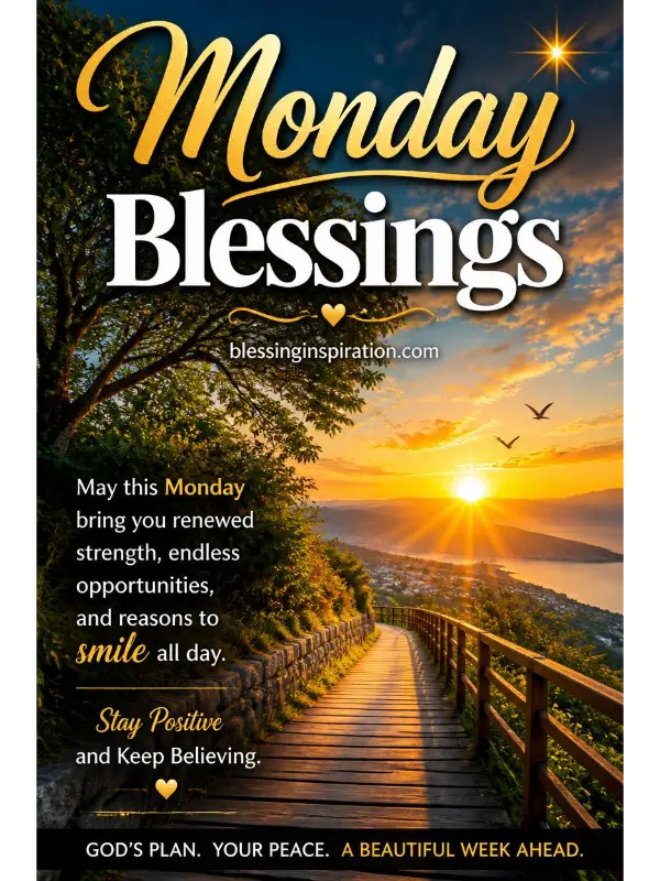 Monday Blessings Images