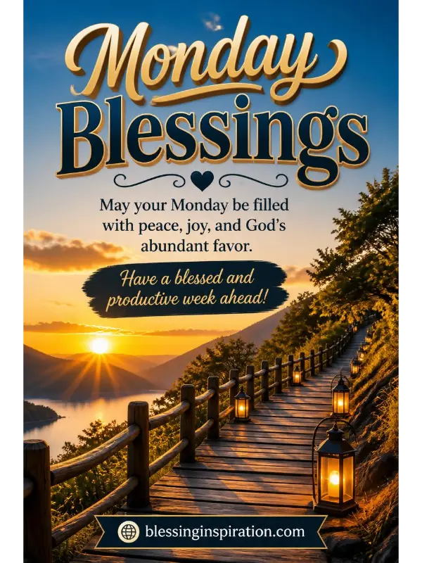 Monday Blessings Quotes