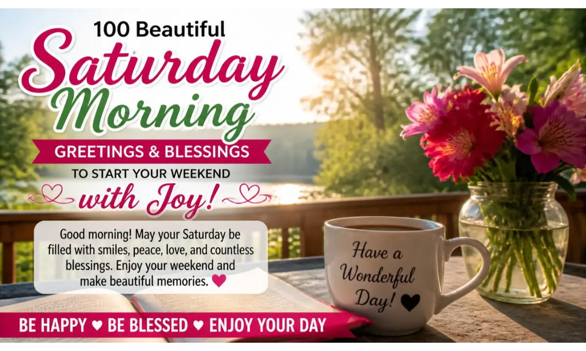 Saturday Morning Greetings and Blessings