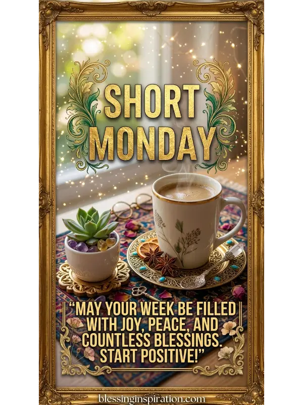 Short Monday Blessings